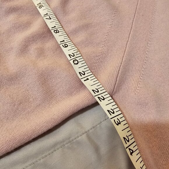 Nwt REPEAT  Cashmere Pink Cardigan Lg-XL - Picture 9 of 11